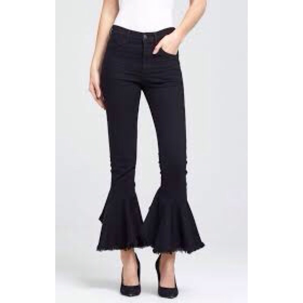 C of H high rise Drew Flounce Crop Jeans size 24 - Picture 5 of 15